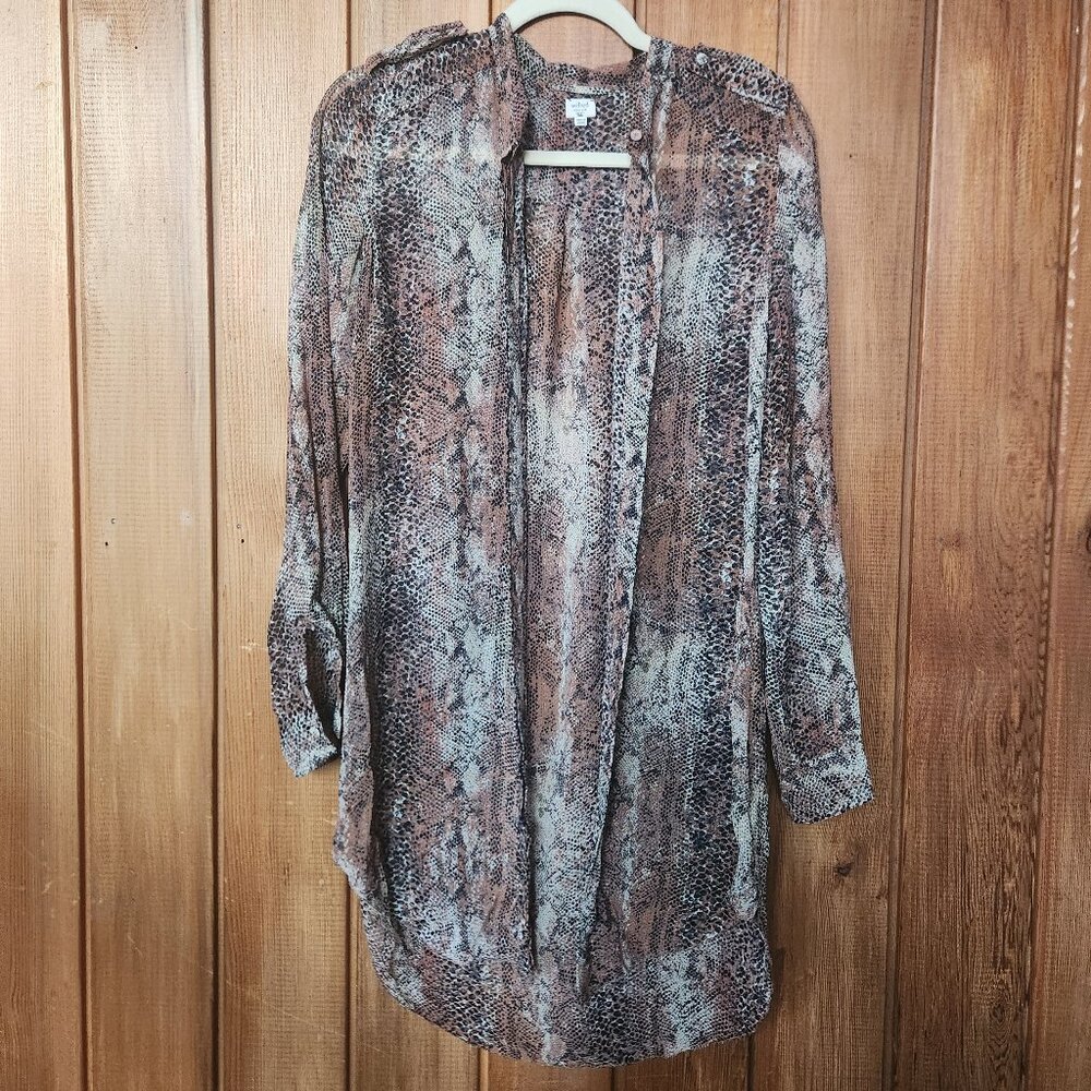 Wilfred silk shirt dress